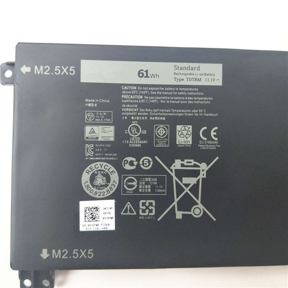 Dell XPS 15 9530 Precision M3800 battery