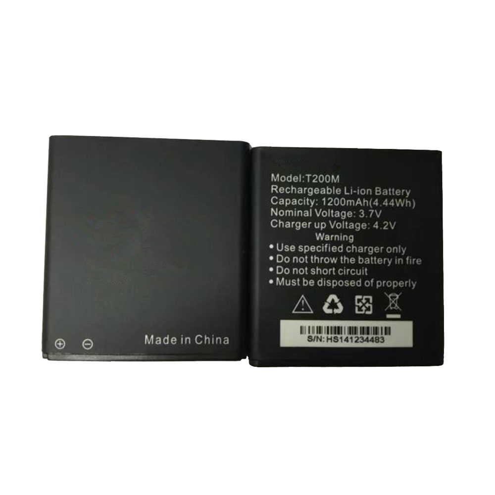 3.7V/4.4V 1200mAh/4.44WH T200M Smartphone Battery for Maximus T200M