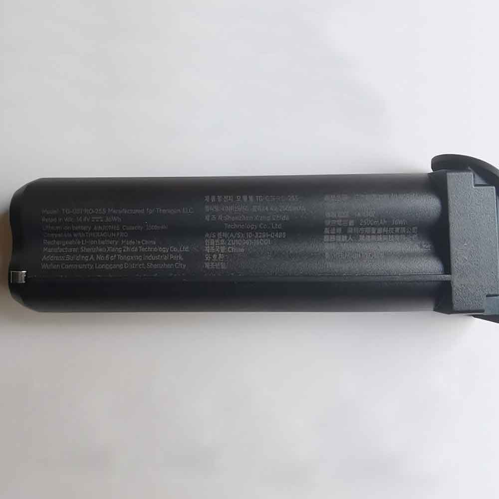 14.4V 2500mAh 36Wh TG-G3PRO-25S Medical Battery for Theragun G3 Pro