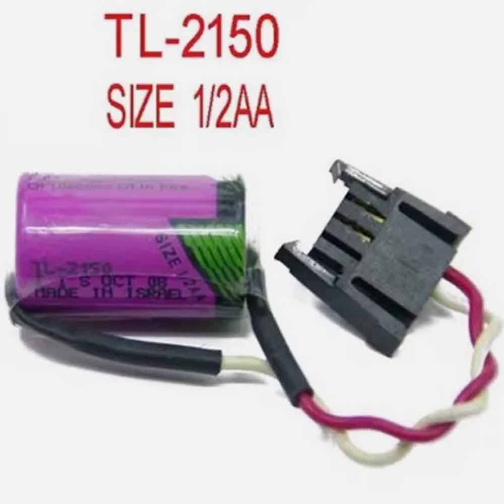 3.6V 1200mAh Tadiran TL-2150/S 3.6V 1/2AA 1 Ah (ER14250, 5101) Black Plug Replacement Battery