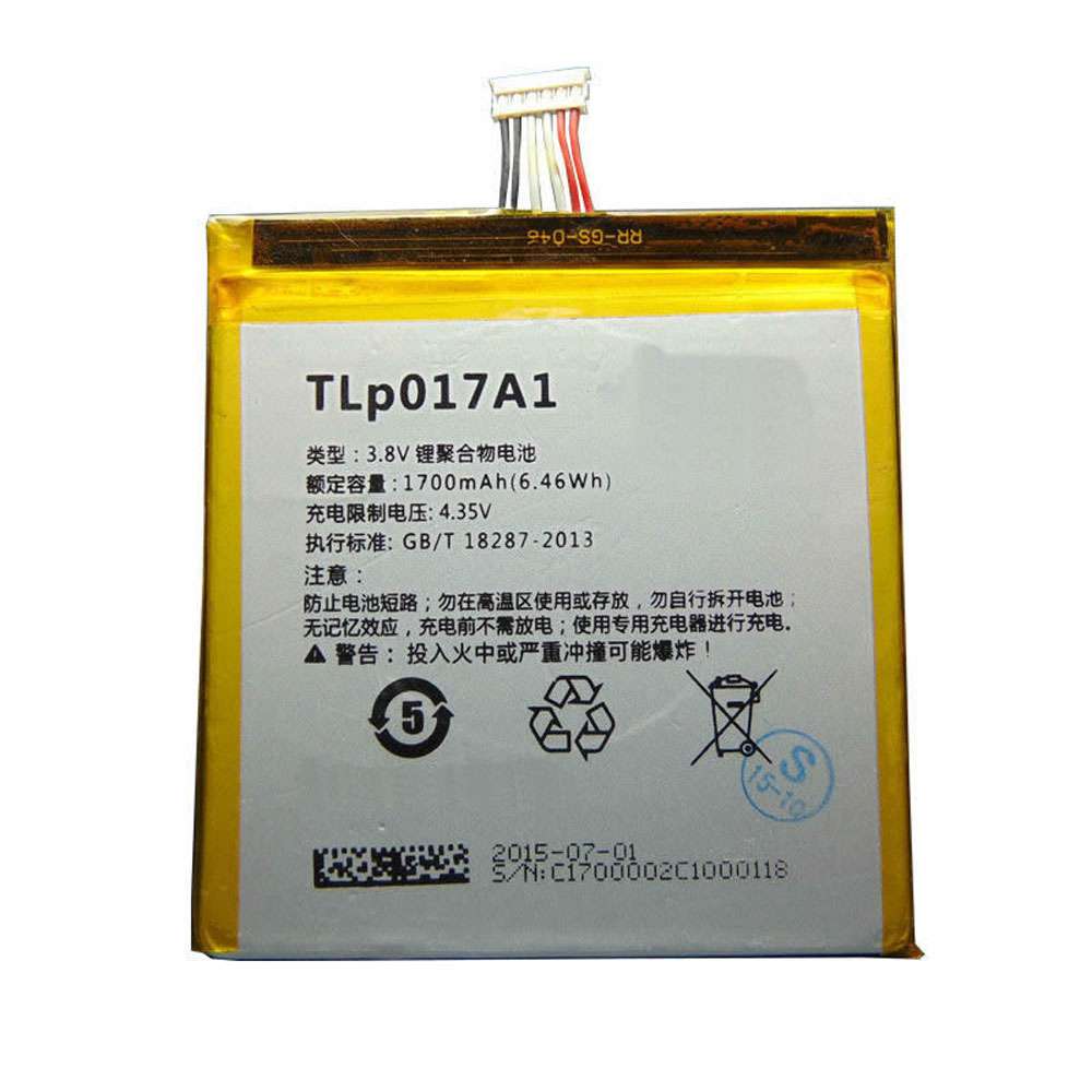 3.8V/4.35V 1700MAH/6.5Wh Alcatel One Touch Idol Mini OT6012 OT-6012A Replacement Battery
