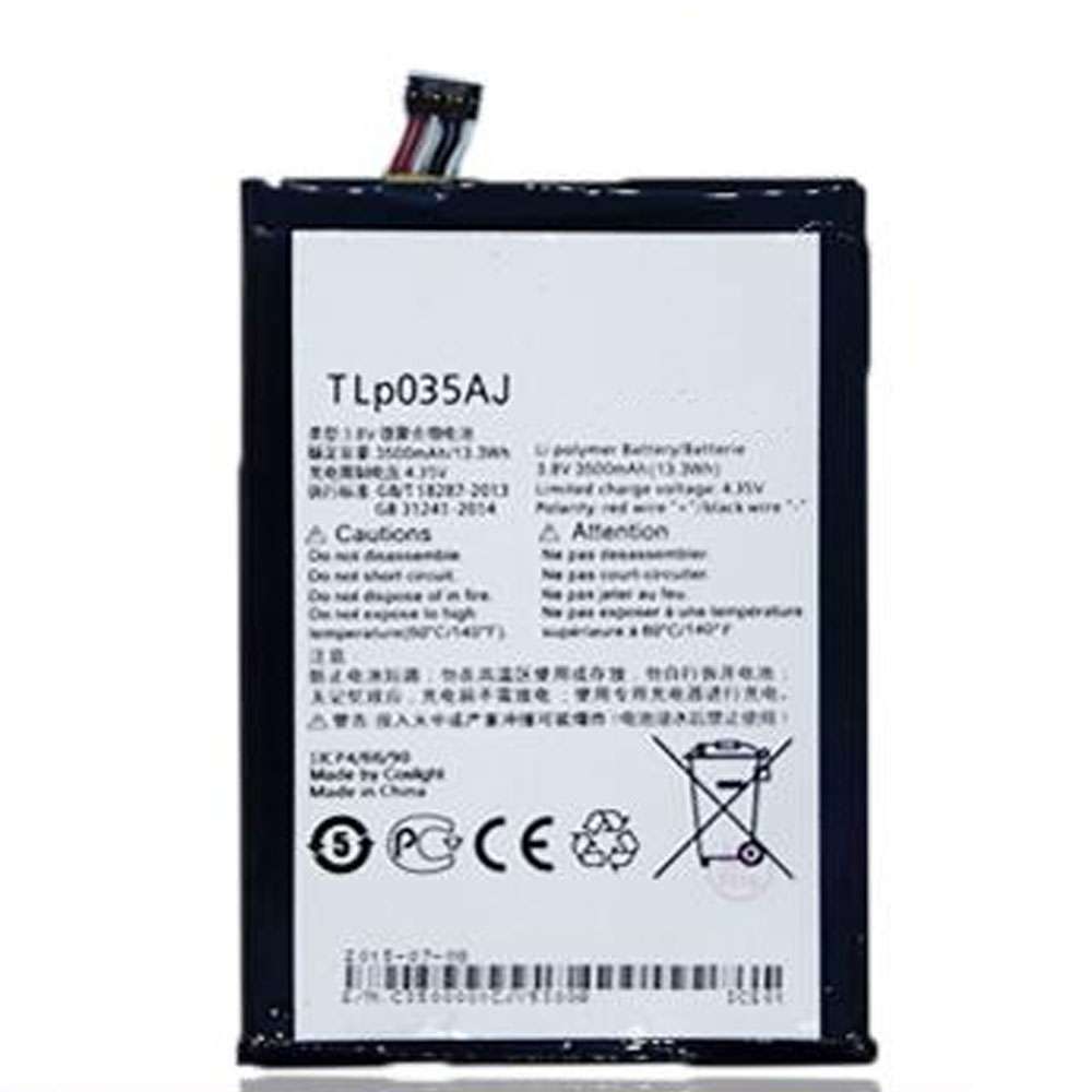 3.8V/4.35V 3500MAH/13.3Wh TLP035Aj Smartphone Battery for ALCATEL onetouch N1 MAX M823