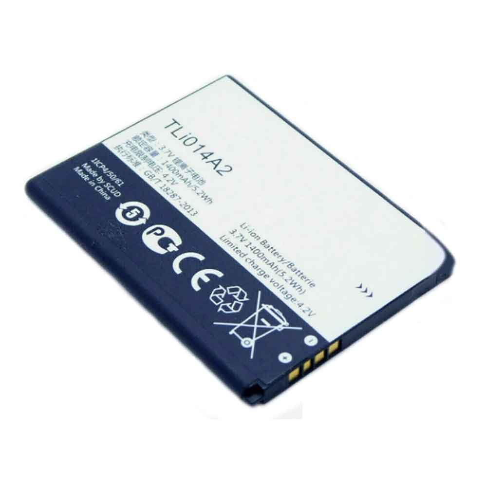 3.7V 1400mAh TLi014A2 Smartphone Battery for Alcatel PIXI 3 4027 4027A 4027D 4027X4010