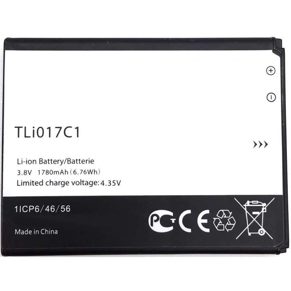 3.8V 1780mah Alcatel One Touch OT-5027B DAWN OT-4060O STREAK OT-4060A IDEAL Replacement Battery
