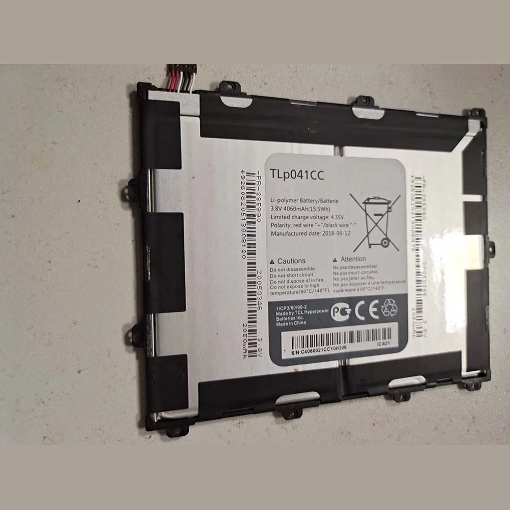 3.8V/4.35V 4060mAh/15.5WH TLp041CC Smartphone Battery for Alcatel OneTouch POP 8 P320A P320  P320X