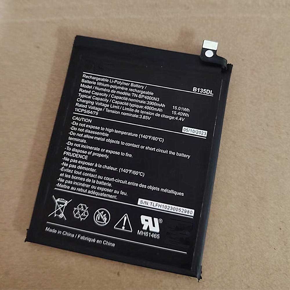 3.85V 4000mAh TN-BP4000N3 Smartphone Battery for BLU View4 B135DL
