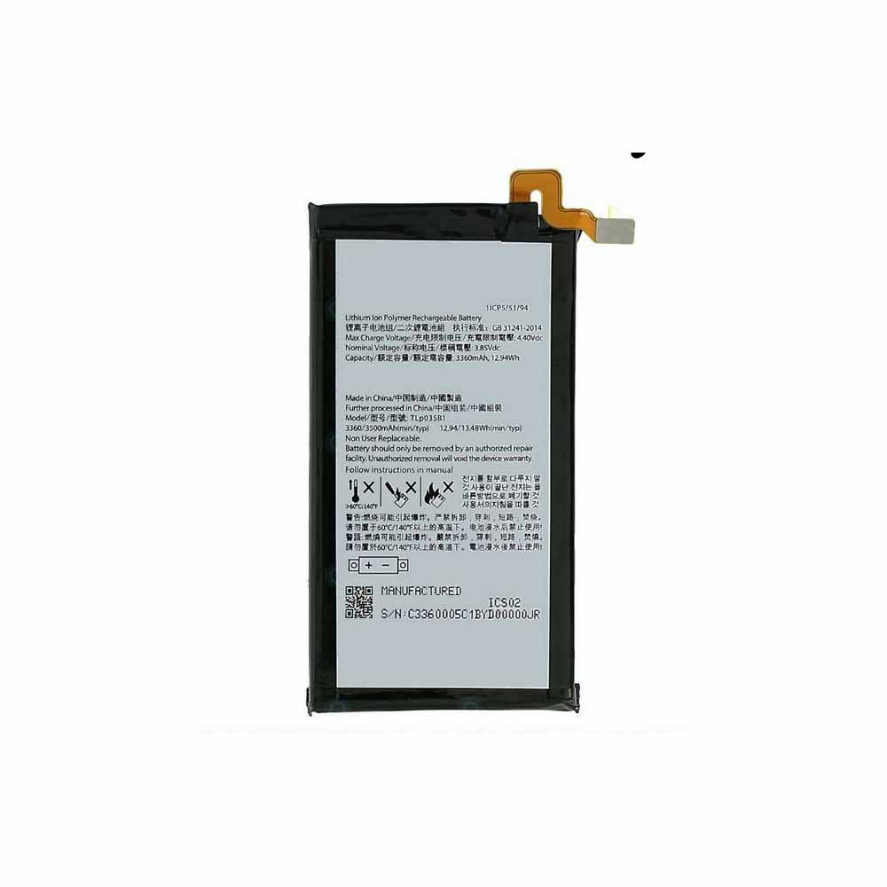 3.85V/4.40V 3500mAh BlackBerry KEY2 cellphone Replacement Battery
