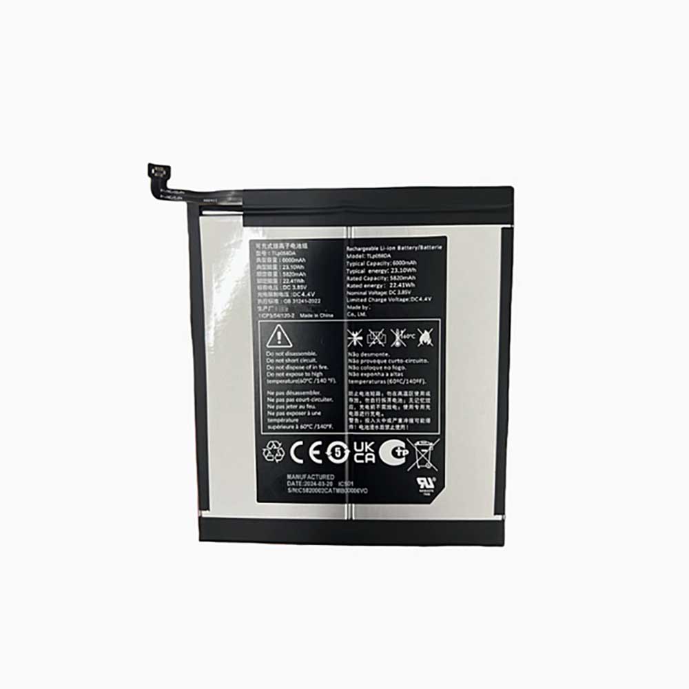 3.85V 5820mAh Tlp058DA Smartphone Battery for Alcatel Tlp058DA