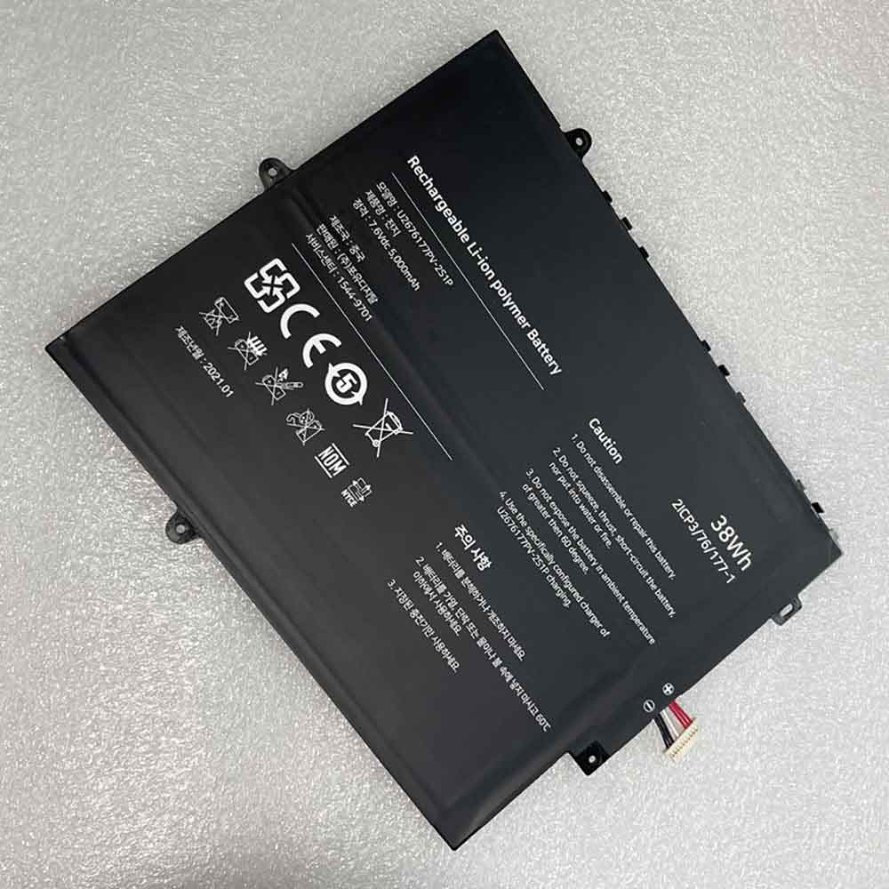7.6V 5000mAh Rtdpart XU101661-20033B Replacement Battery