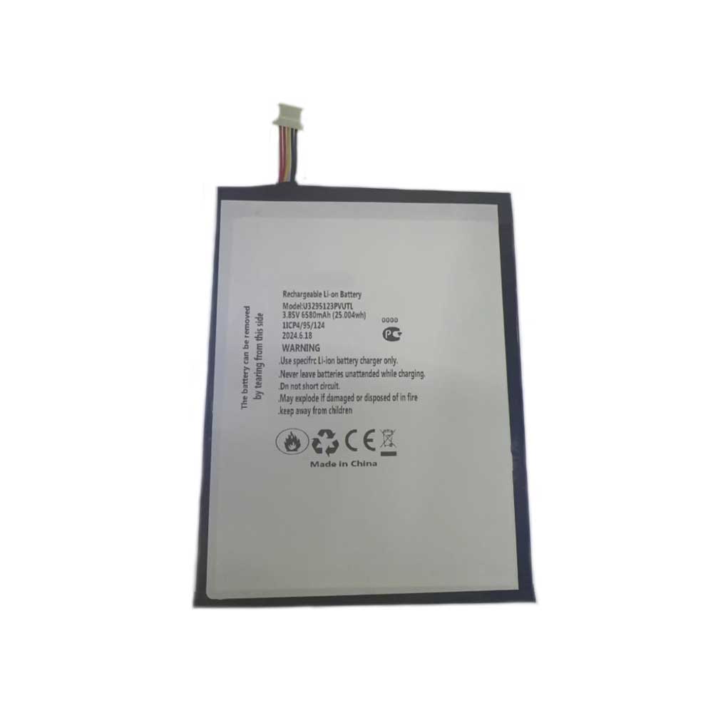 3.85V 6580mAh/25.004Wh U3295123PVUTL Tablet Battery for Blackview Tab 11