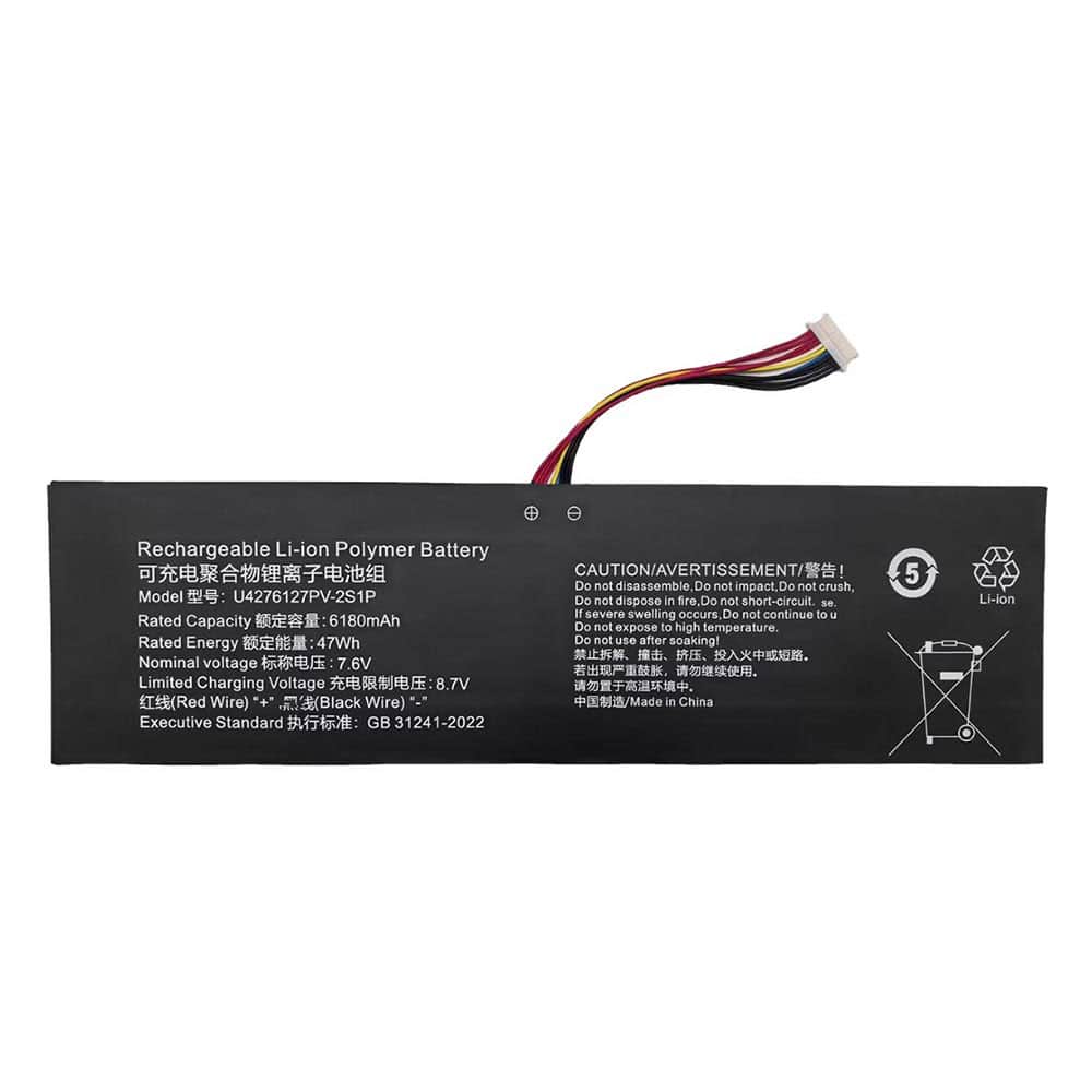 7.6V 6180mAh KUU Flexones 14.1 Inch Replacement Battery