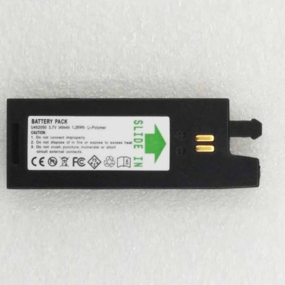 3.7V/4.2V 340mAh U452050 Electronic Batteries for Gibson U452050