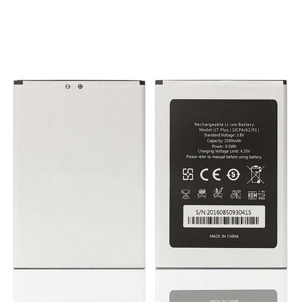 3.8V/4.35V 2500mAh/9.5WH OUKITEL U7 Plus Replacement Battery