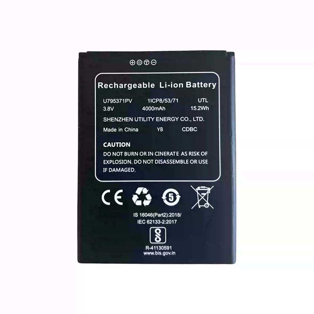 3.8V 4000mAh U795371PV Electronic Batteries for Yungbang U795371PV