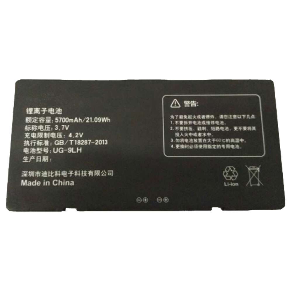3.7V/4.2V 5700MAH/21.09WH UG-9LH Tablet Battery for Unistrong 7inch Ruggedized tablet UG903