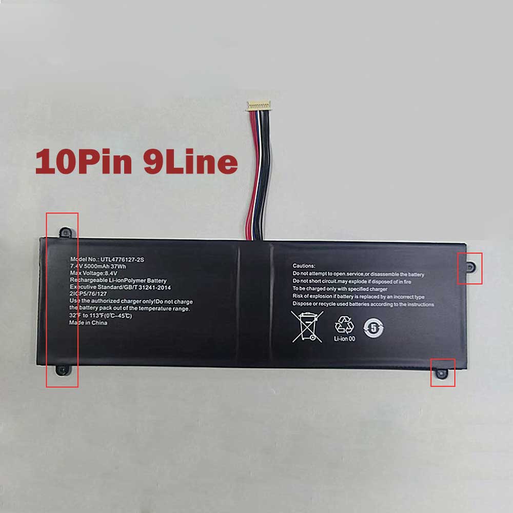 7.4V 5000mAh ULT4776127-2S Laptop Battery for Jumper Smartbook 141 NV-4774126-2s PC208 PC209