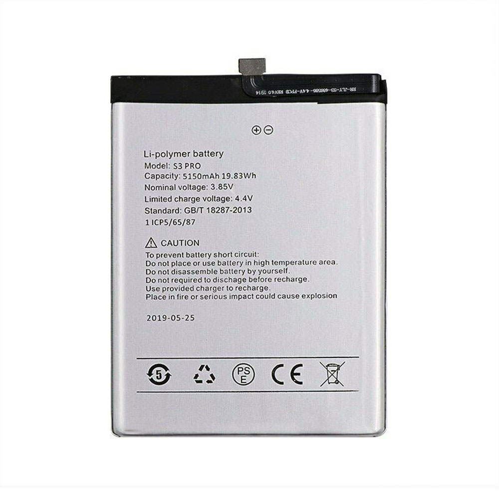 3.85V/4.4V 5150mAh/19.83WH UMI Umidigi F1 F1 PLAY S3 PRO Replacement Battery
