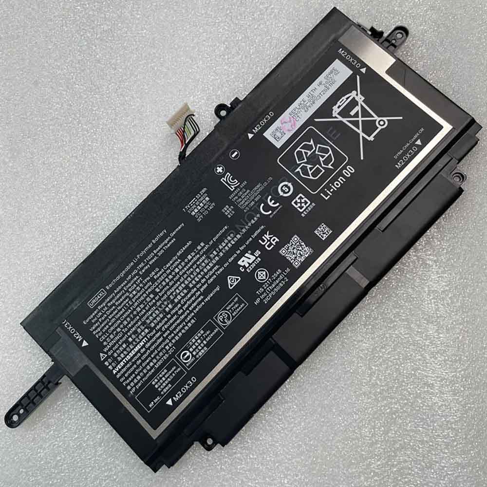 7.7V 6624mAh UR04XL Laptop Battery for HP Dragonfly Folio13.5 G3
