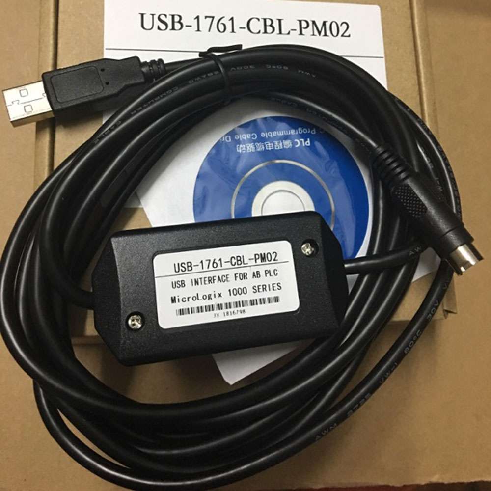 USB-1761-CBL-PM02  Replacement adapter for Allen Bradley Programming PLC Cable Micrologix 1000 Series