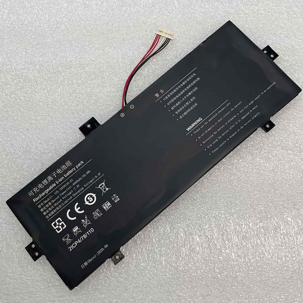7.4V 4000mAh UTL-3478110-2S Laptop Battery for Jumper EZbook S5 GO