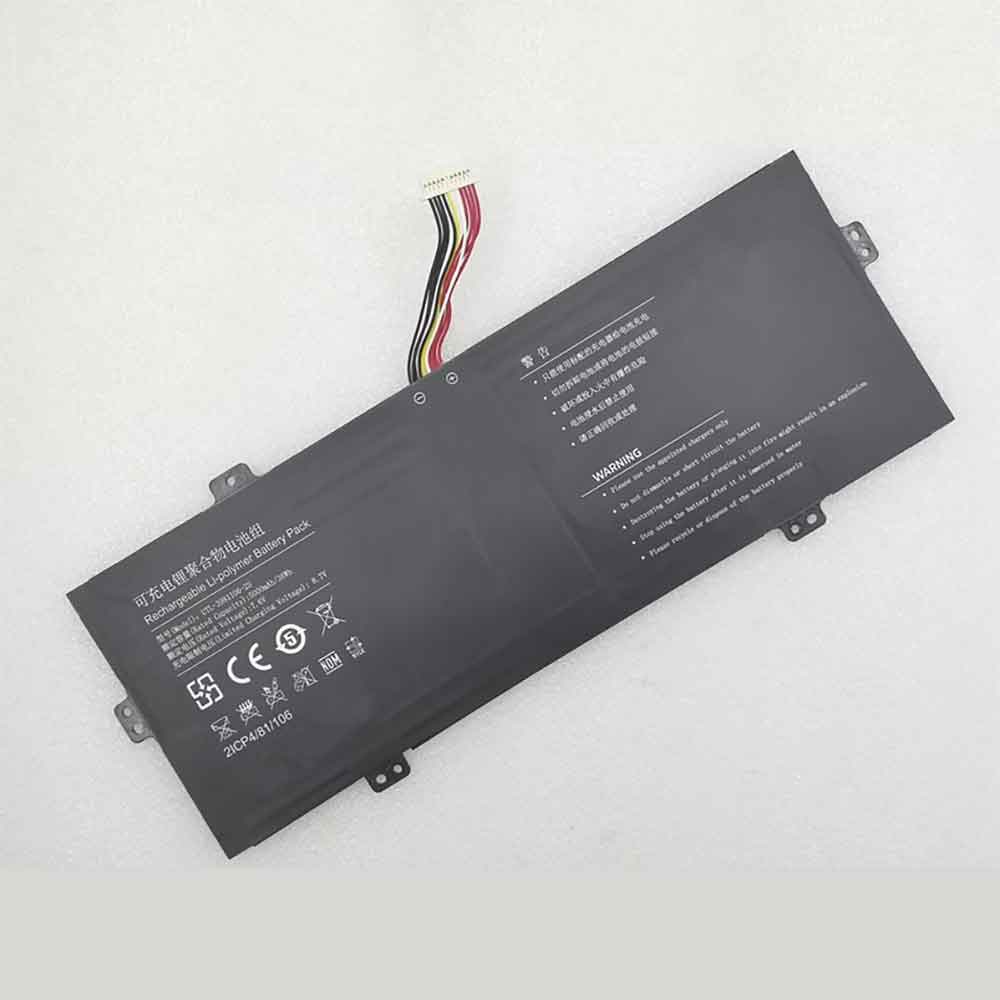 7.6V 5000mAh UTL-3981106-2S Laptop Battery for Jumper UTL-3981106-2S