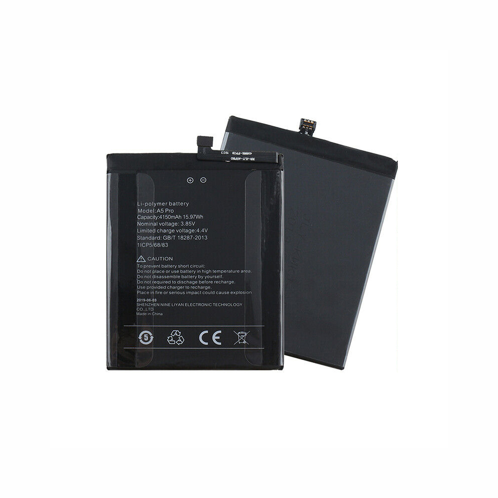 3.85V/4.4V 4150mAh/15.97WH Umidigi A5 Pro Replacement Battery