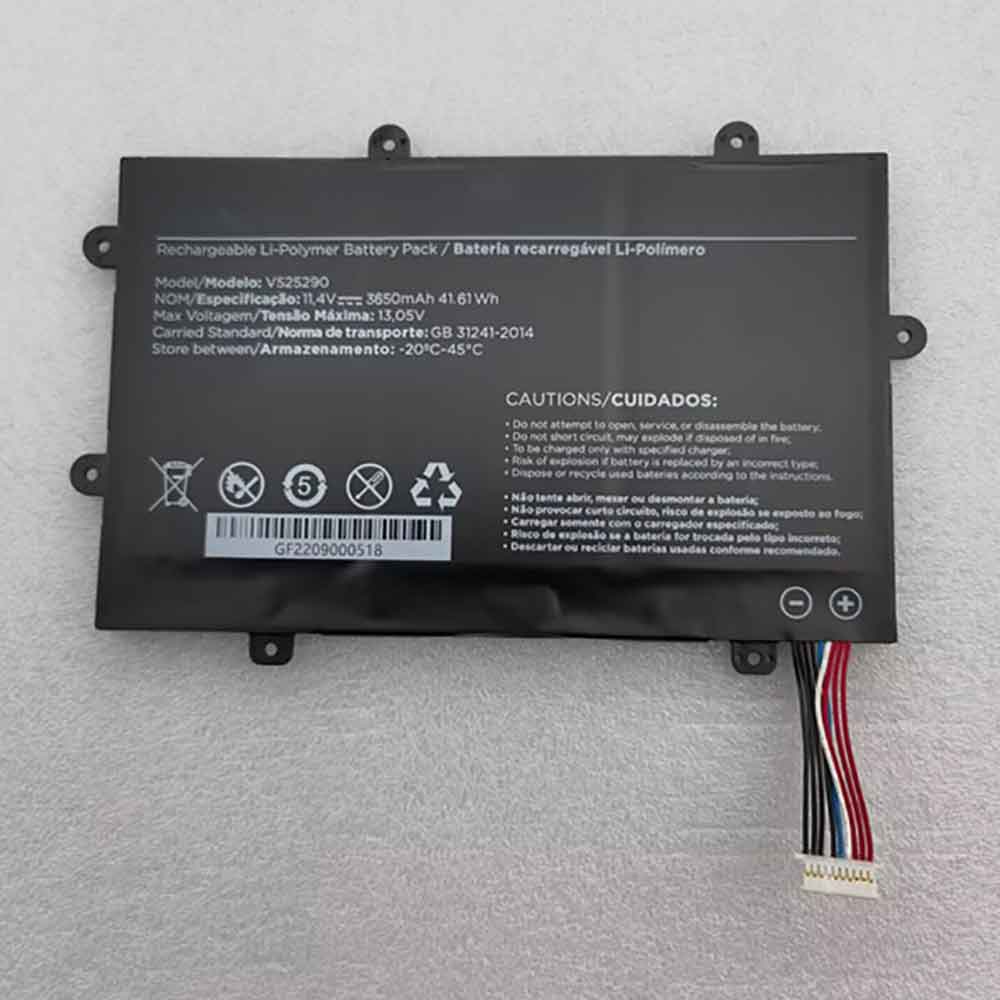 11.4V 3650mAh V525290 Laptop Battery for Sony V525290