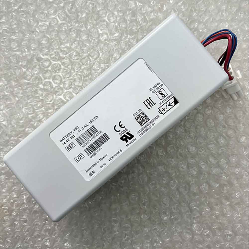 14.4V 163Wh/11.0Ah Philips Respirateur V60 V60S Replacement Battery