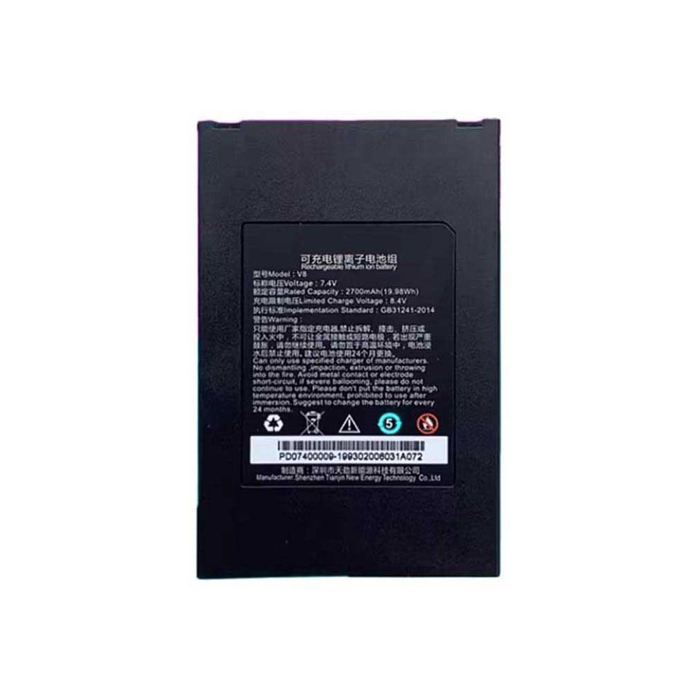7.4V 2700mAh V8 POS Terminals & Machines for Centerm K9