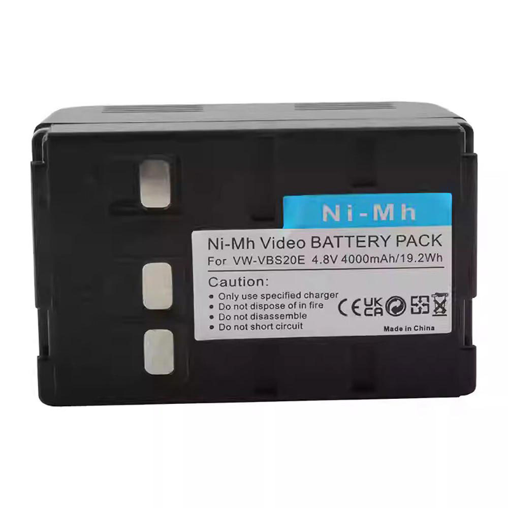 4.8V 4000mAh/19.2Wh Panasonic VW-VBS10/VW-VBS10E/VW-VBS20/VW-VBS20E Replacement Battery