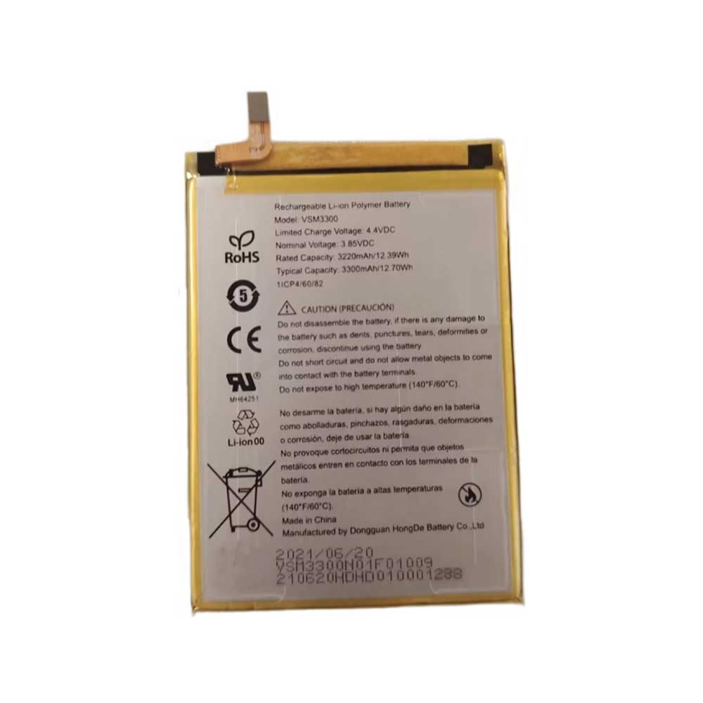 3.85V 3300mAh/12.7Wh VSM3300 Smartphone Battery for Vsmart Fusion Z