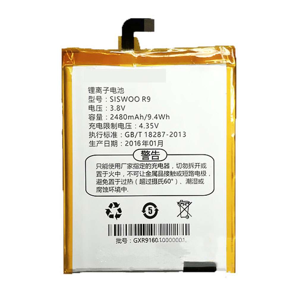 SISWOO R9 battery
