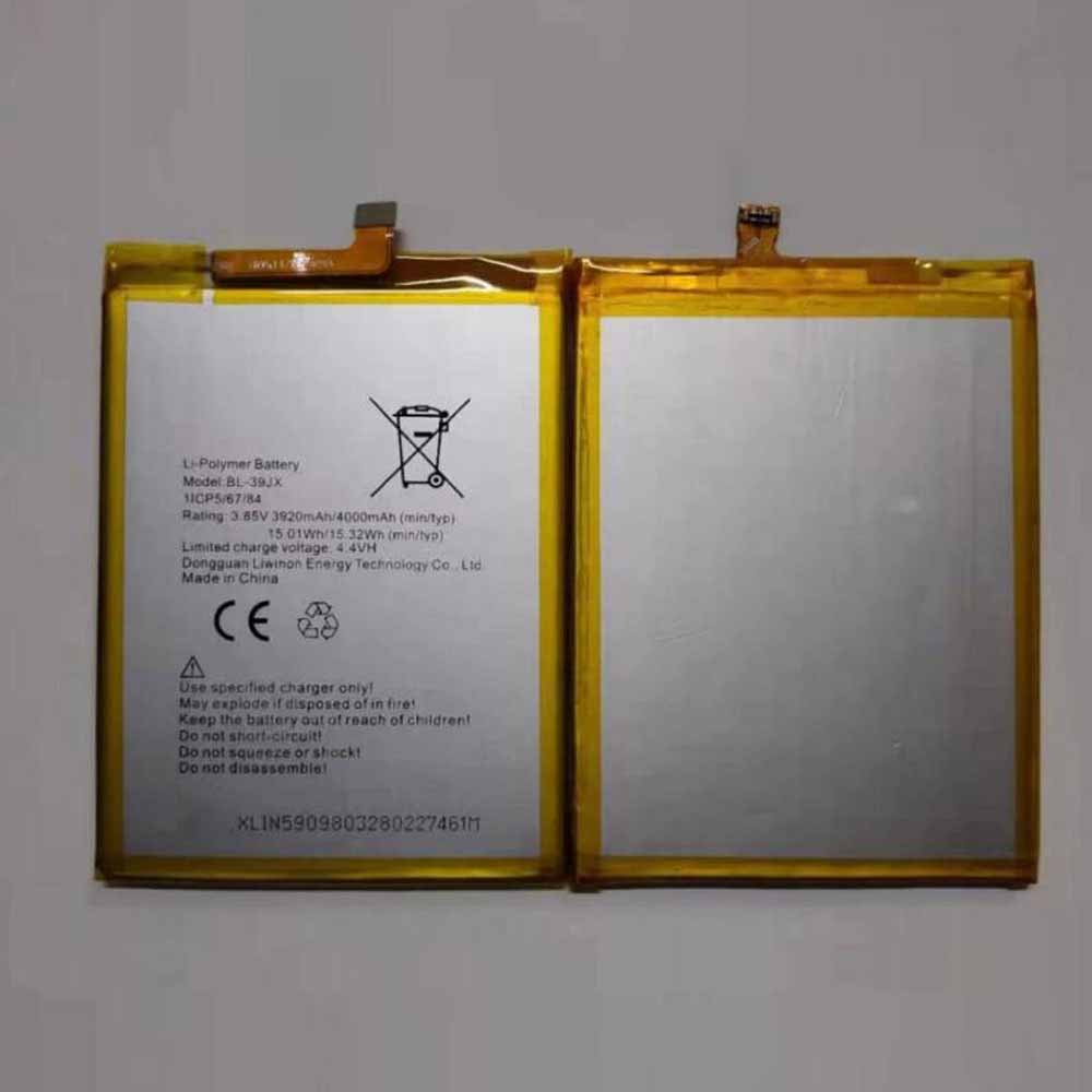3.85V/4.4V 3920mAh/15.01WH BL-39JX Smartphone Battery for Infinix BL-39JX Phone