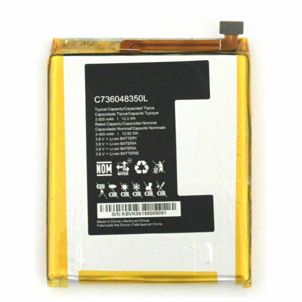 3.8V/4.35V 3400mAh/12.92WH C736048350L Smartphone Battery for BLU BOLD N1