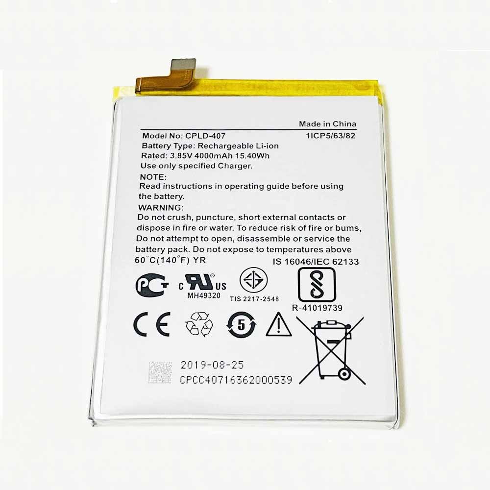 3.85V/4.4V 4000mAh/15.40WH CPLD-407 Smartphone Battery for Coolpad CPLD-407