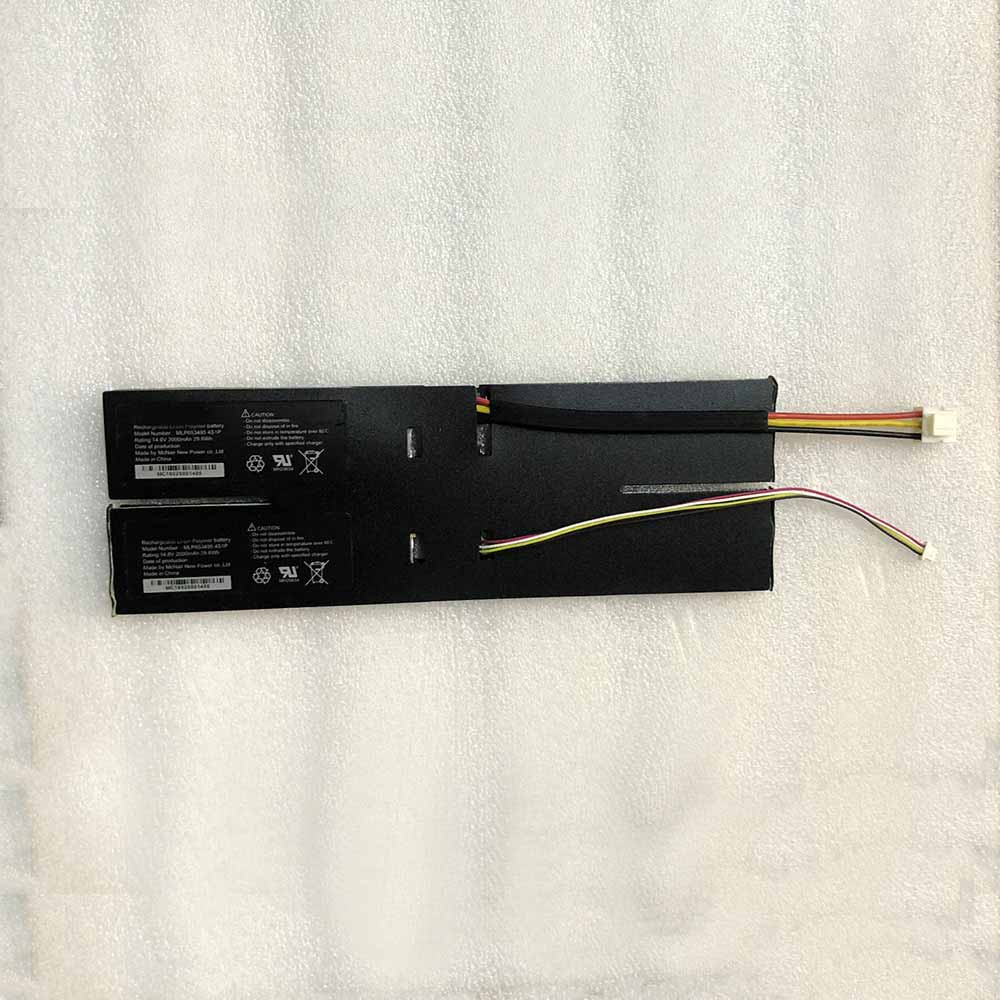 14.8V 2000mAh/29.6WH MLP653495 Tablet Battery for McNair MLP653495 4S1P