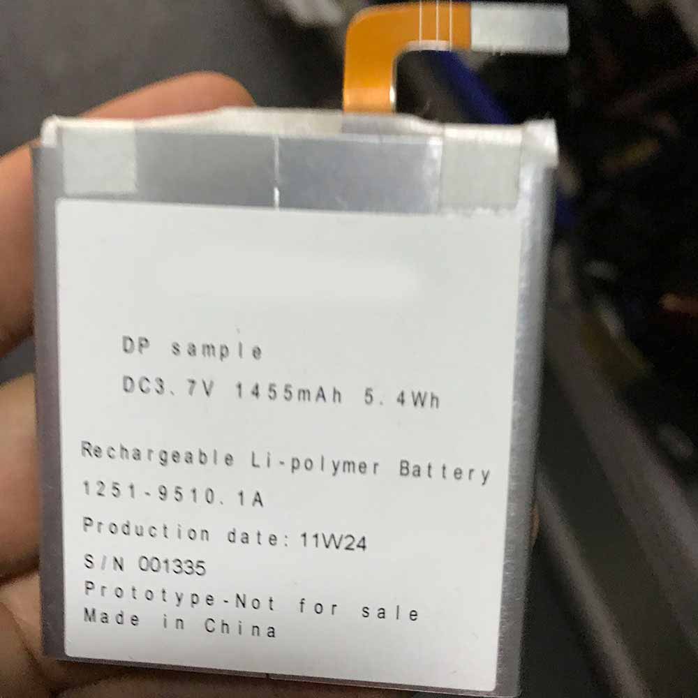 3.7V/4.2V 1455mAh/5.4WH 11W24 Smartphone Battery for Sony Ericsson 11W24