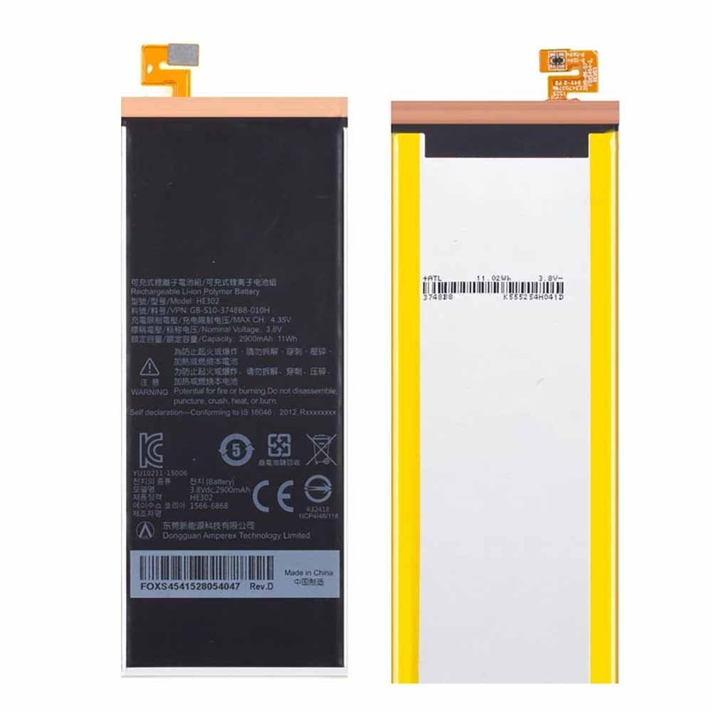 InFocus HE302 battery