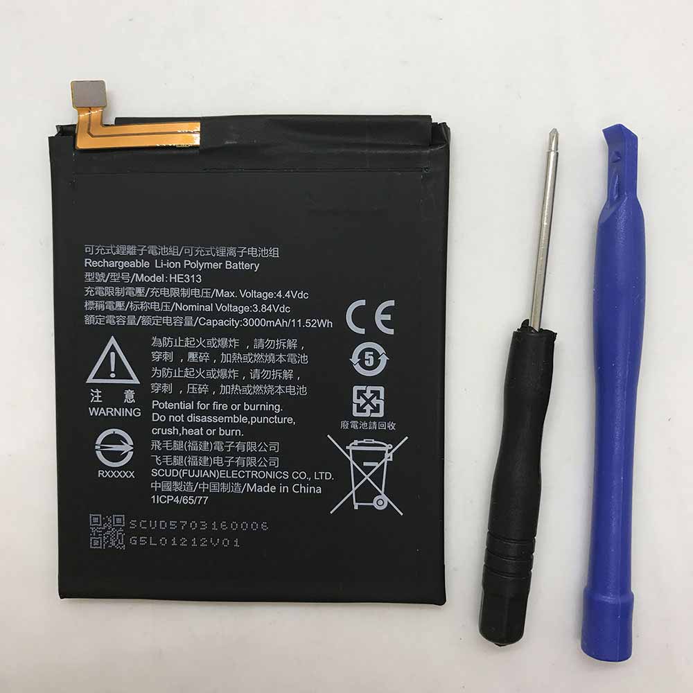 3.84V/4.4V 3000mAh/11.52WH HE313 Smartphone Battery for InFocus HE313
