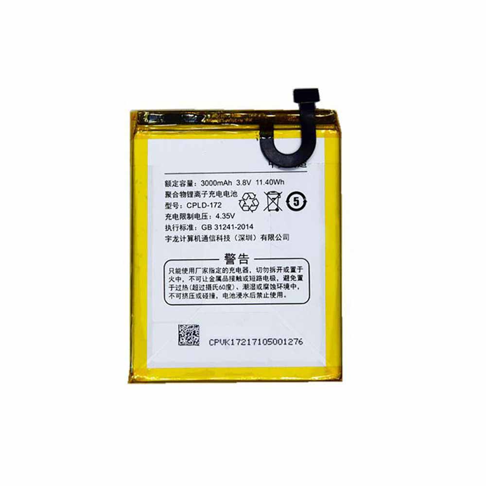 3.8V/4.35V 3000mAh/11.40WH CPLD-172 Smartphone Battery for Coolpad 8739 5380CA