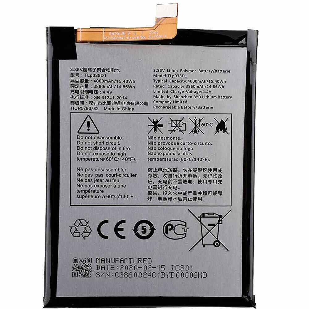 Alcatel TLp038D1 battery