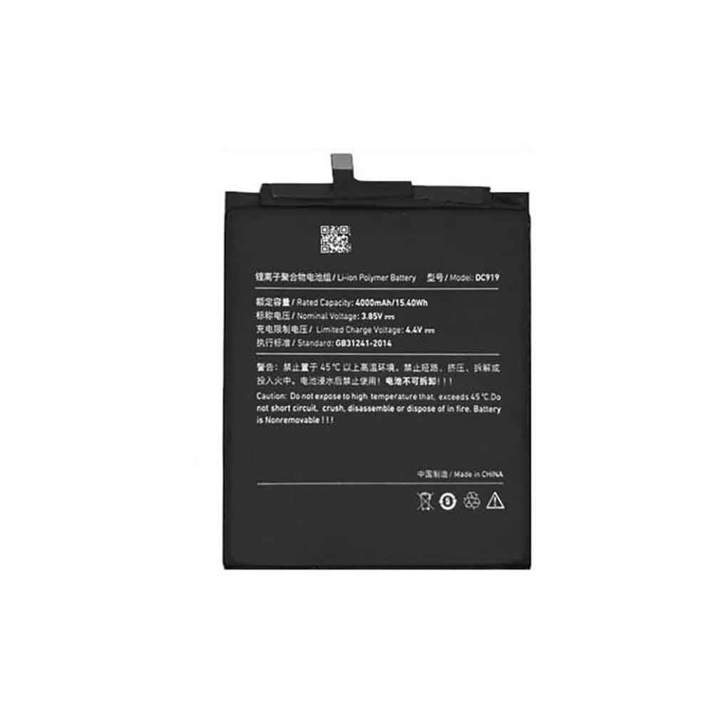 3.85V 4.4V 4000MAH/15.40Wh DC919 Smartphone Battery for Smartisan M1L SM919