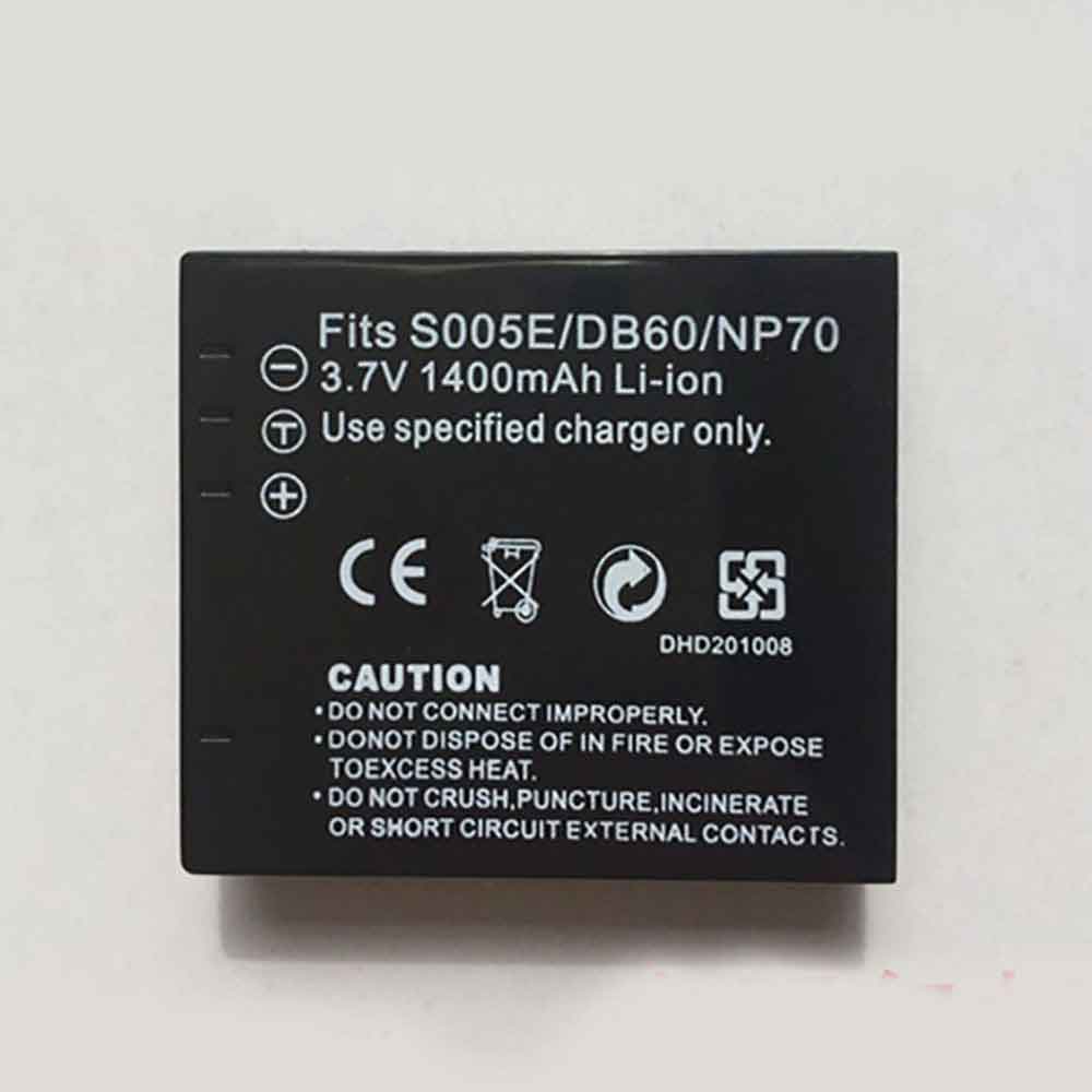 3.7V 1400mAh CGA-S005E Camera Battery for Panasonic LUMIX LX3 FX8 FX9 FX100 FX50 FX01GK