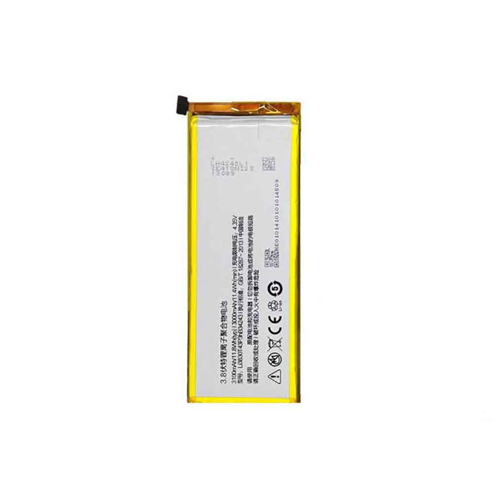 3.8V 3000mAh Li3830T43P3hB34243 Smartphone Battery for ZTE Nubia Z7 Max NX505J