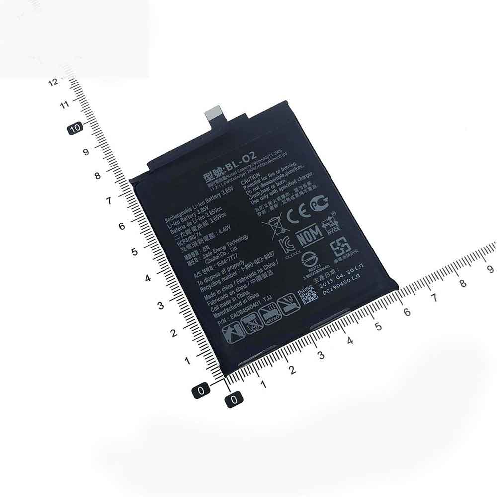 3.85V 3000mAh BL-O2 Smartphone Battery for LG BL-O2