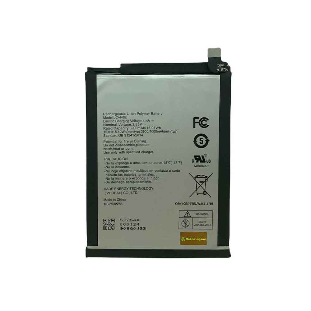 3.85V 4000mAh LC-440U Smartphone Battery for Nokia 5.3 TA-1223