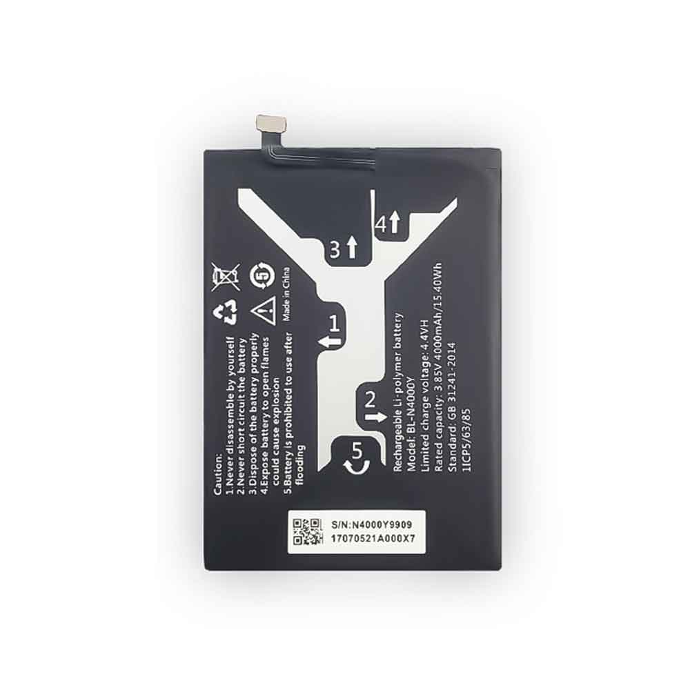 3.85V 4000mAh for Gionee X1s, S10 Lite, A1 Lite Replacement Battery
