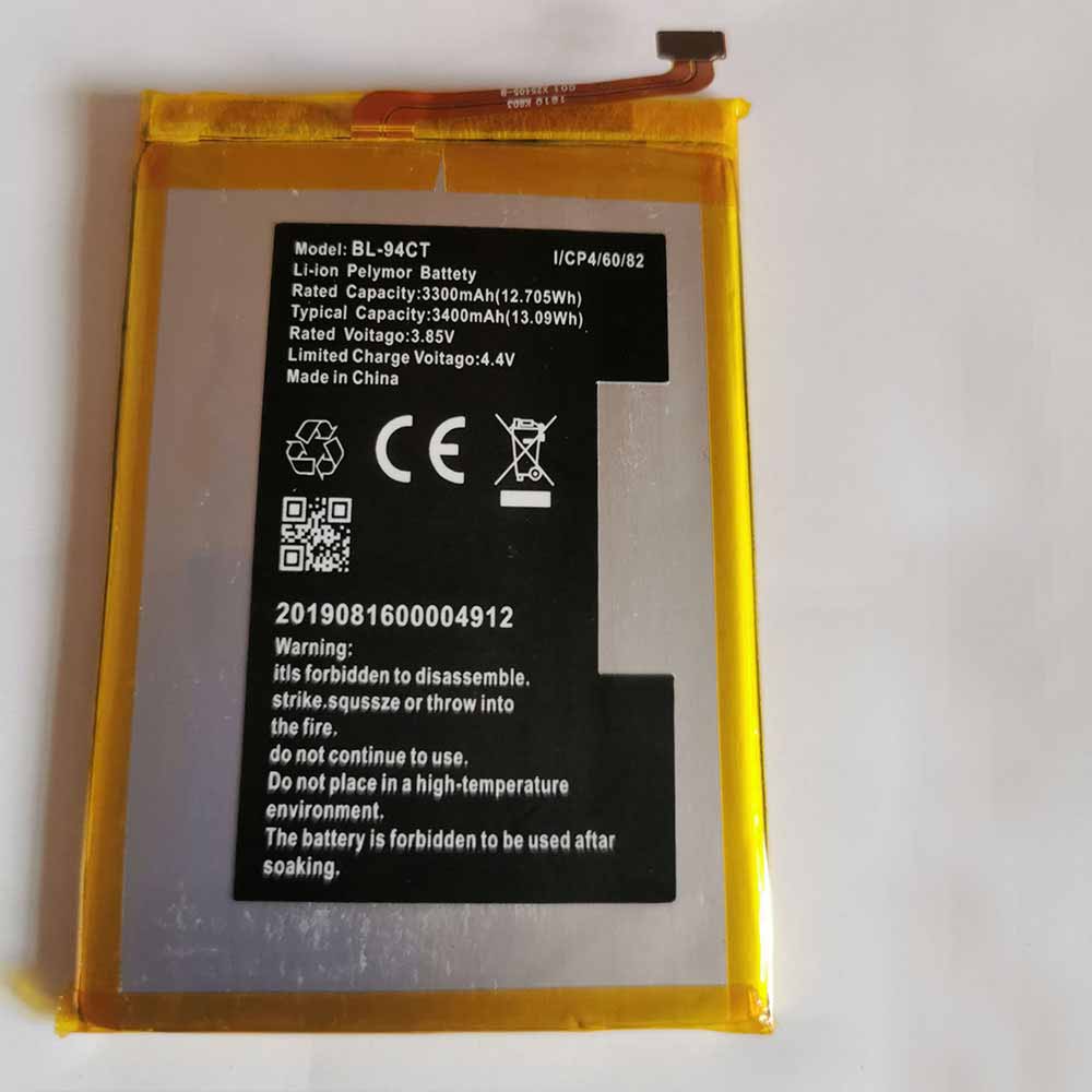 3.85V/4.4V 3300mAh/12.705WH Koobee S16 K300 Replacement Battery