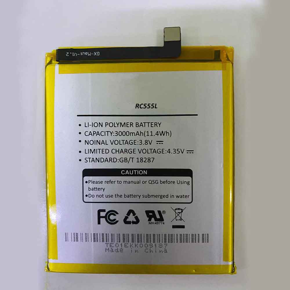 Orbic Wonder RC555L battery