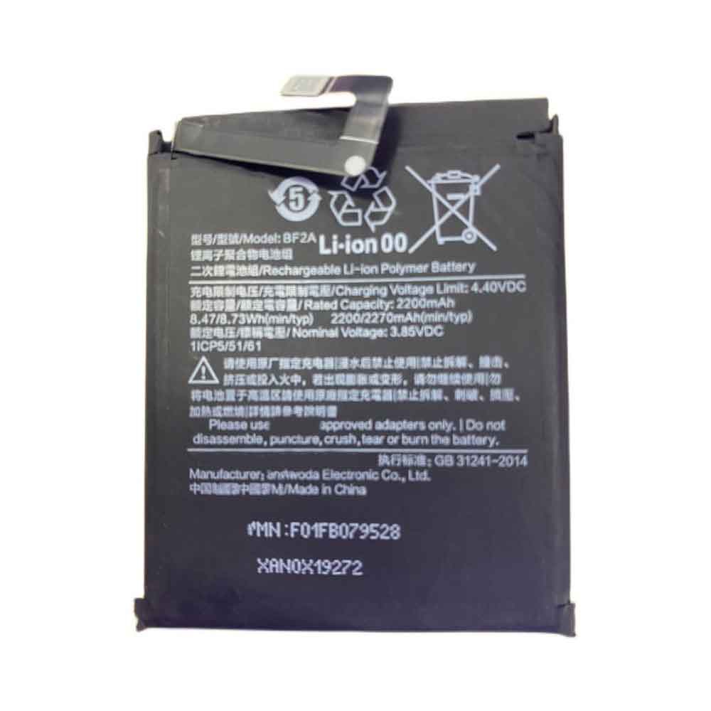 3.85V 2200mAh BF2A Smartphone Battery for Xiaomi BF2A